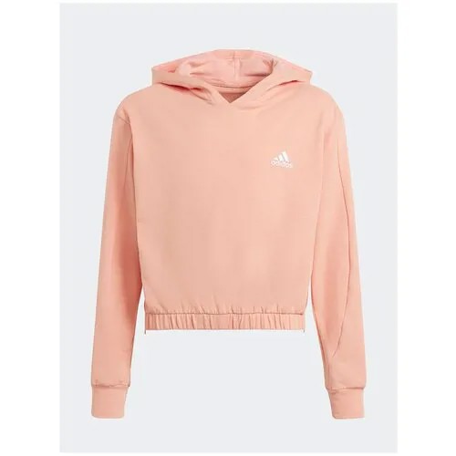 Олимпийка дет. спорт. GT6901/adidas/(G M Cover Up)/AMBIENT BLUSH/WHITE/размер 164