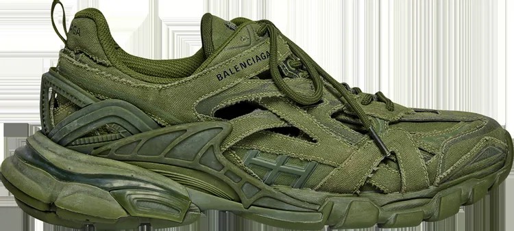 Кроссовки Balenciaga Track.2 Sneaker Green, зеленый