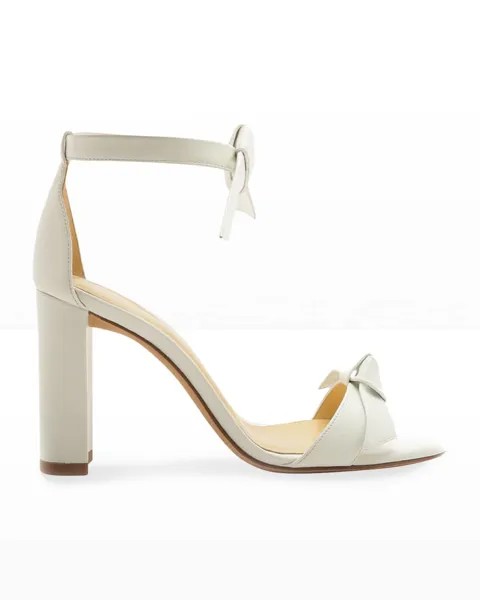 Кожаные босоножки на высоком каблуке Clarita 90 мм с завязками на щиколотке Alexandre Birman