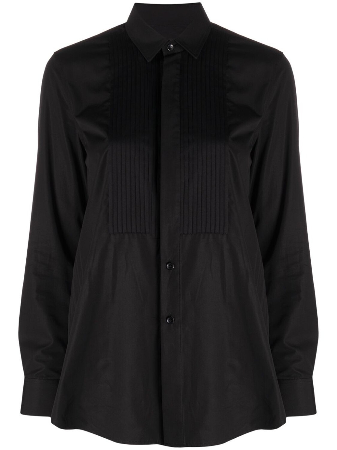 Saint Laurent декорированная рубашка, черный