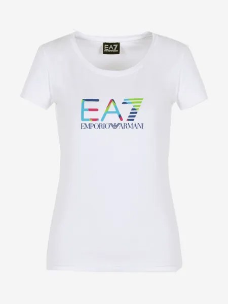 Футболка женская EA7 T-Shirt, Белый