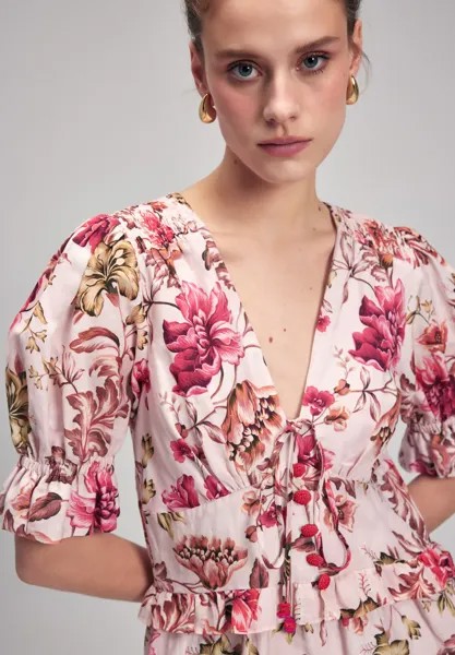 Комбинезон FLOUNCED WAIST SHORT adL, розовый