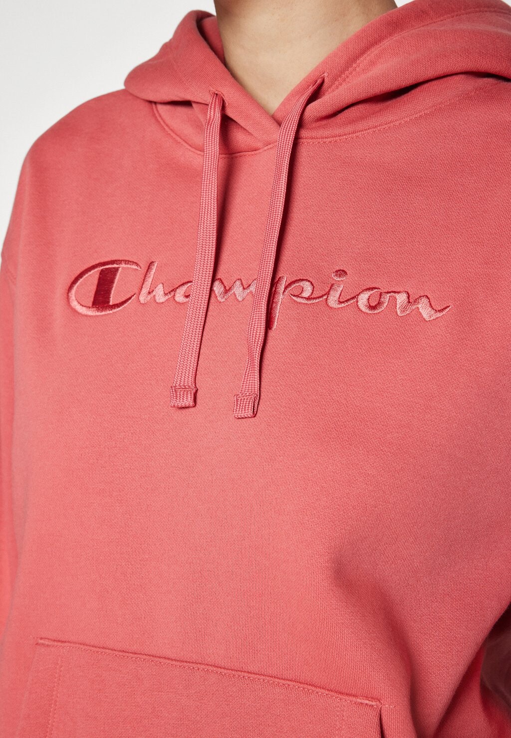 Толстовка с капюшоном ICONS HOODIE TONAL LOGO LARGE Champion, темно-красный