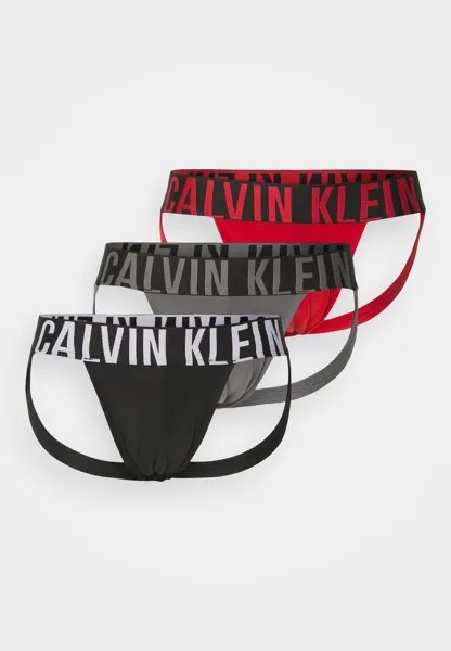Трусы 3 PACK Calvin Klein Underwear, черный