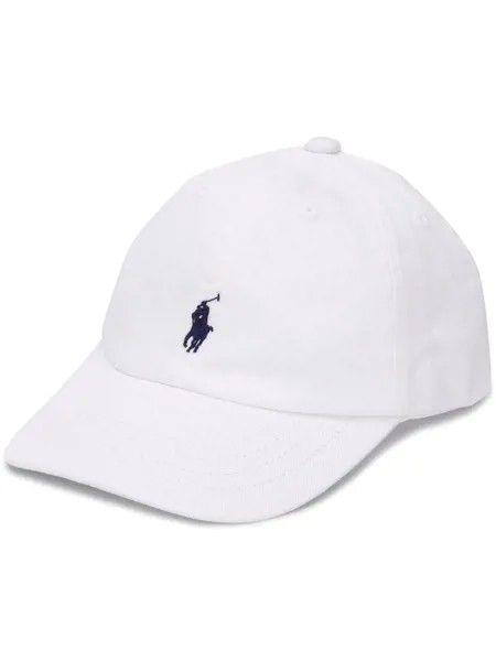 Ralph Lauren Kids кепка с вышитым логотипом