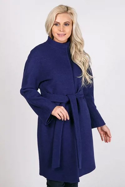 Пальто женское Westfalika FS19-1631-91D-1 синее 44 RU