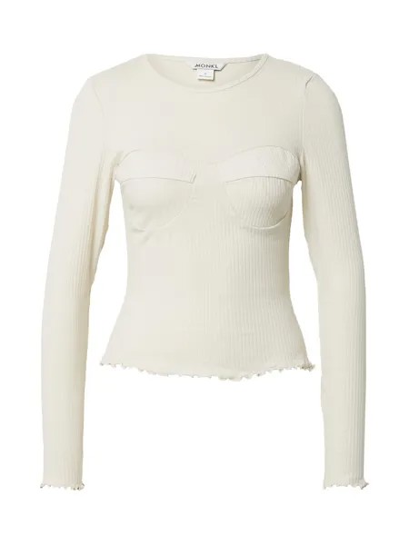 Лонгслив Monki, цвет Wool White