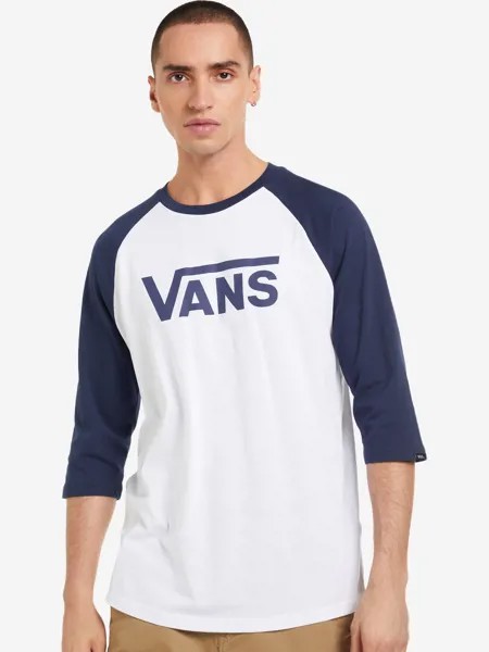 Лонгслив мужской Vans Classic, Белый