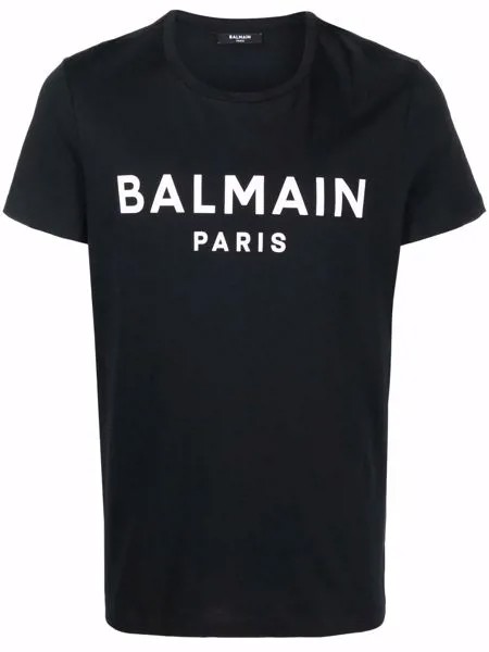 Balmain футболка с логотипом