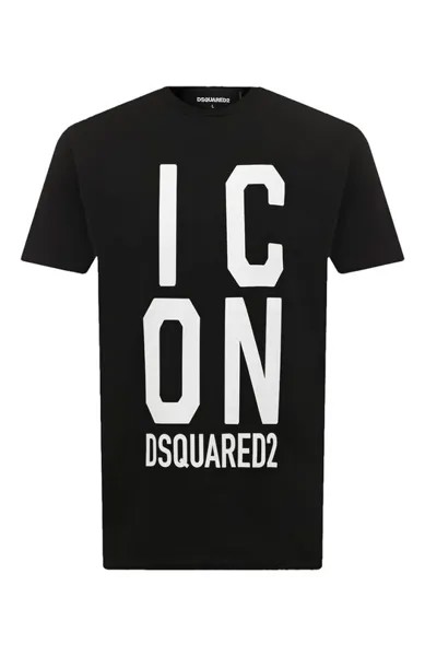 Хлопковая футболка Dsquared2