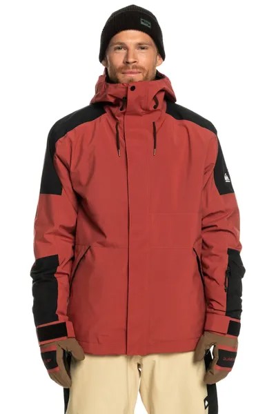 Лыжная куртка Radicalo с капюшоном Quiksilver, черный