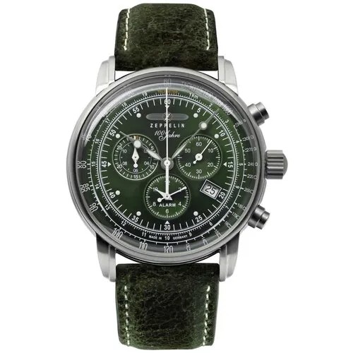 Наручные часы Zeppelin Наручные часы Zeppelin ZEP-86804 с хронографом, зеленый