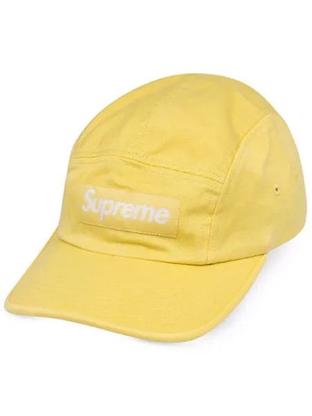 Supreme твиловая кепка