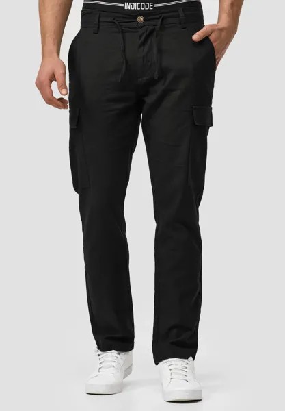 Брюки-карго INDICODE JEANS, цвет black