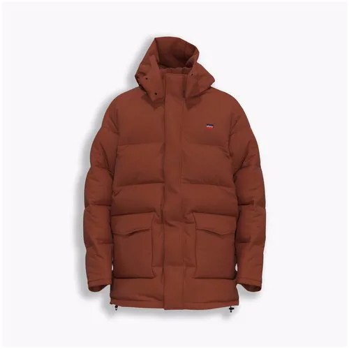 Парка LEVI`S Fillmore Mid Parka 2.0 A0950-0000 мужская, цвет чёрный, размер L