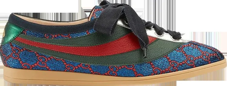 Кроссовки Gucci Wmns Falacer Blue Lurex GG, синий