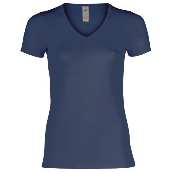 Футболка Engel Damen Shirt Kurzarm, цвет Indigo