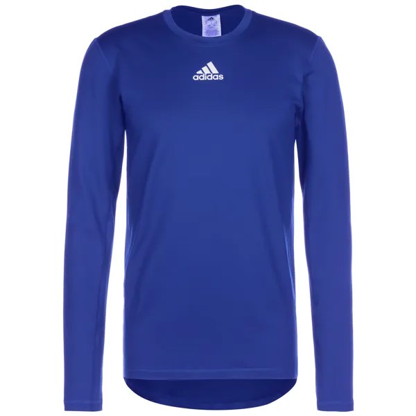 Лонгслив adidas Performance Techfit, синий