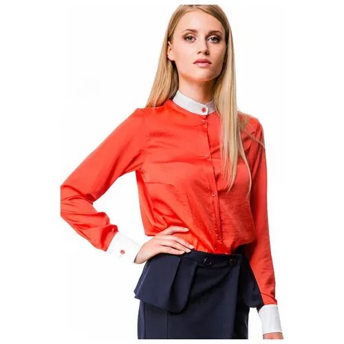 Блуза MONDIGO, размер 48, оранжевый