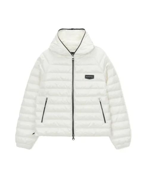 Пуховик с капюшоном aw23 Duvetica, белый