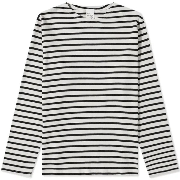 Футболка Nudie Long Sleeve Charles Sailor Stripe Tee