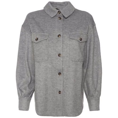 Рубашка MaxMara_Weekend NIGRA серый xs
