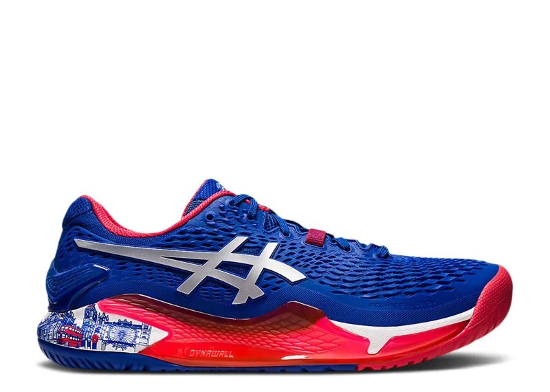 Кроссовки ASICS Gel Resolution 9 Limited Edition 'London', синий