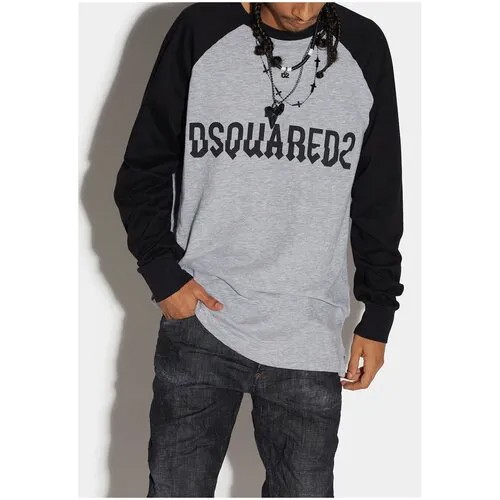 Лонгслив DSQUARED2 Серый