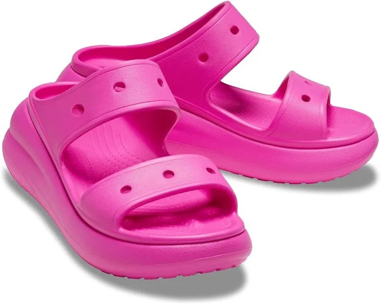 Туфли Crocs Classic Crush Sandal, цвет Juice