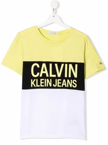 Calvin Klein Kids футболка с логотипом