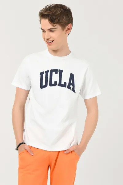 Футболка Culver с круглым вырезом и логотипом Ucla, черный