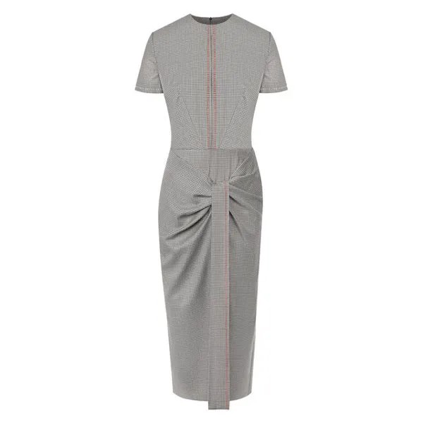 Платье из смеси шерсти и шелка Roland Mouret