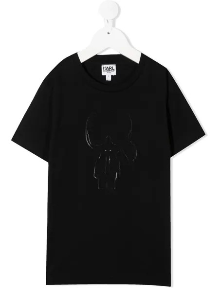 Karl Lagerfeld Kids футболка с логотипом
