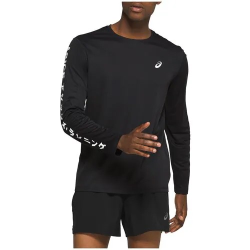 Лонгслив ASICS Katakana LS размер L, Performance Black