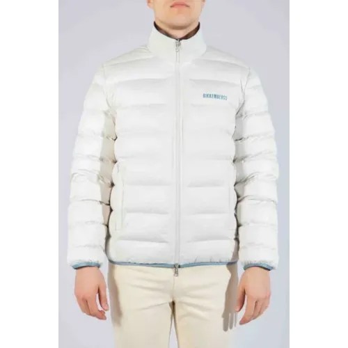 Куртка BIKKEMBERGS, размер 46, белый, синий