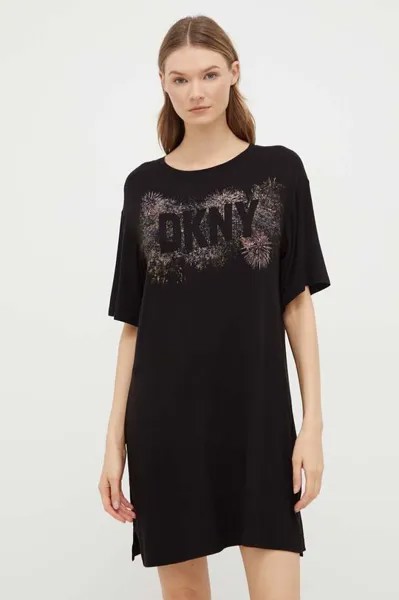 Дкни ночная рубашка DKNY, черный
