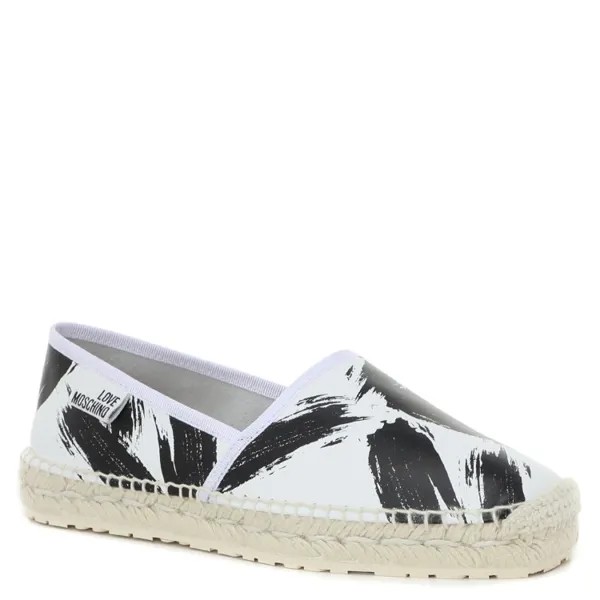 Эспадрильи женские Love Moschino JA10402G белые 35 EU