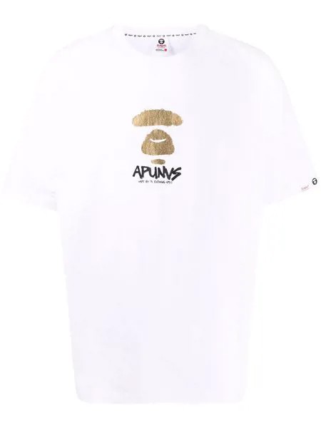 AAPE BY *A BATHING APE® футболка с логотипом