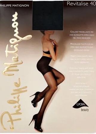 Колготки Philippe Matignon Revitalise, 40 den, размер 3-M, nero (черный)