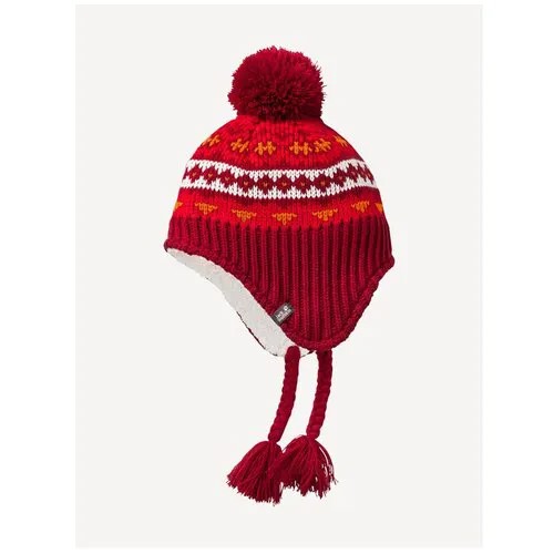 Шапка Jack Wolfskin STORMLOCK HIMALAYA CAP K, дет., цвет indian red, размер S