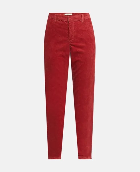 Вельветовые брюки Esprit, темно-красный