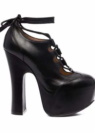 Vivienne Westwood туфли на платформе со шнуровкой