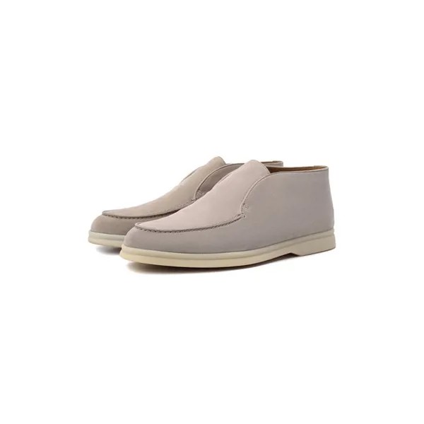 Замшевые ботинки Open Walk Loro Piana