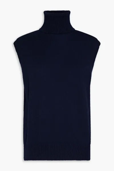 Кашемировый жилет с воротником-стойкой Autumn Cashmere, темно-синий