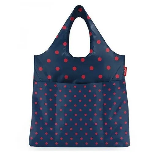 Сумка складная Reisenthel Mini maxi shopper plus mixed dots red AV3075