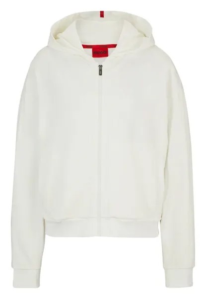 Куртка для домашней одежды flocky_hooded jacket Hugo, белый