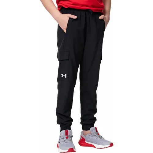 Брюки спортивные Under Armour, размер YSM, черный