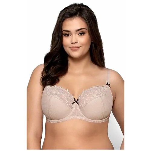 Бюстгальтер Nipplex, 2 шт., размер 90F, белый