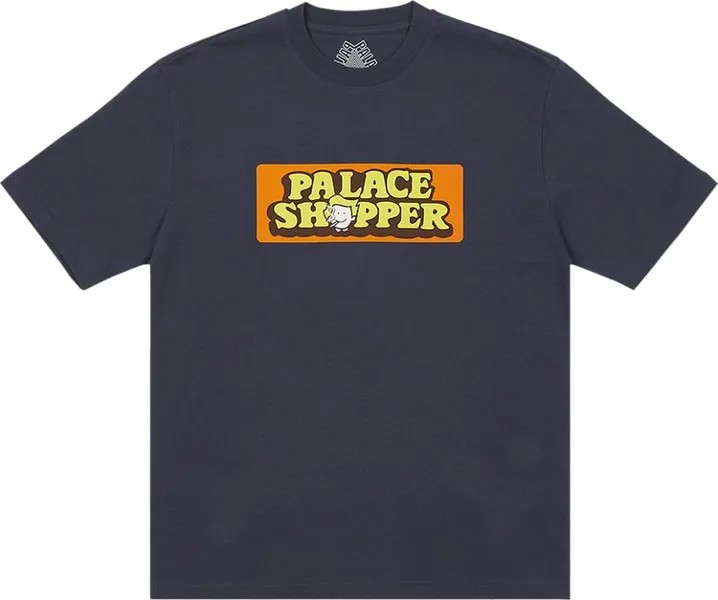 Футболка Palace Shopper T-Shirt 'Navy', синий