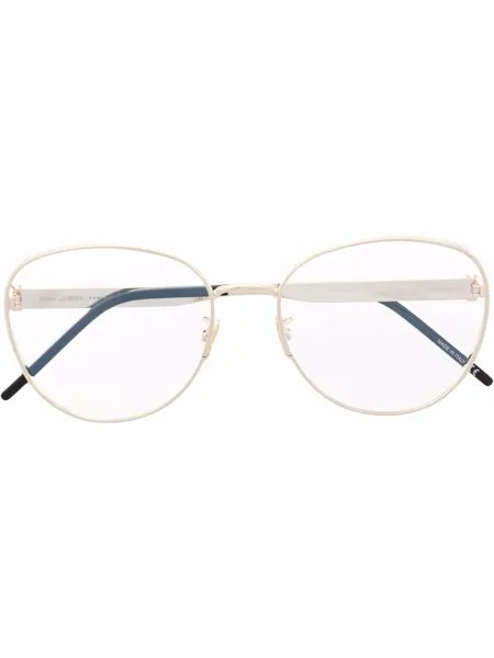 Saint Laurent Eyewear очки в круглой оправе